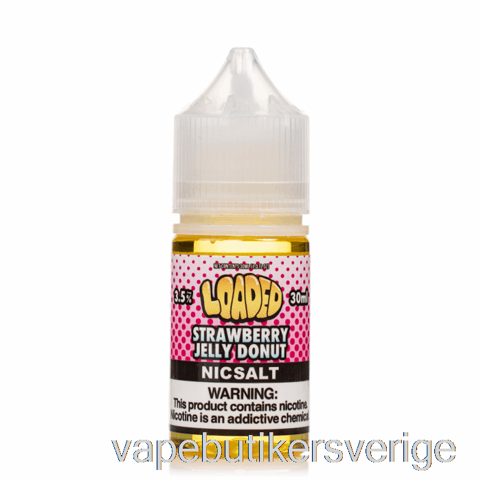 Vape Sverige Jordgubbsgelémunk - Laddade Salter - Hänsynslösa ångor - 30ml 35mg